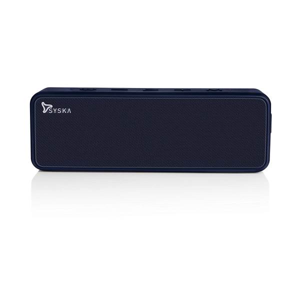 SYSKA BT750 20 Watt Truly Wireless Bluetooth Speaker (Blue)